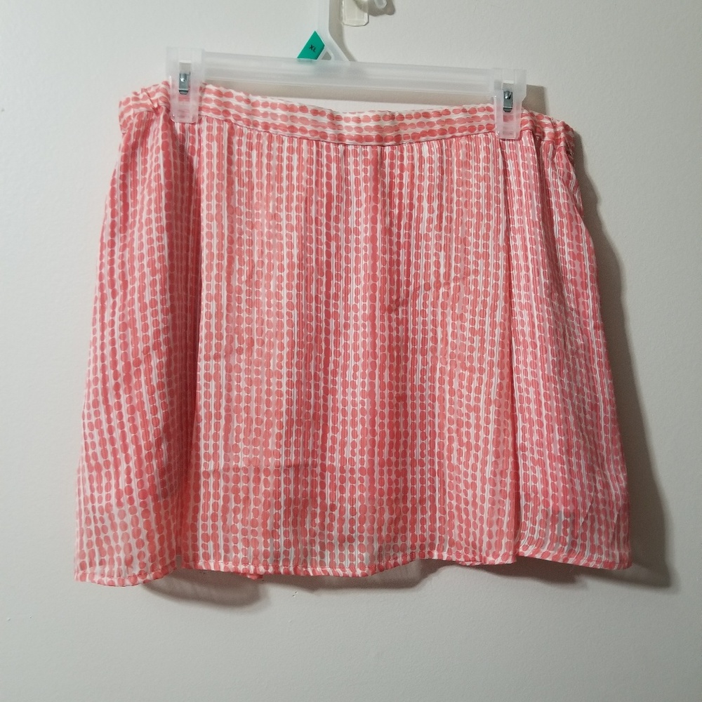 Bcbgeneration - Polka Dot Lined Embellished Skirt - image 3